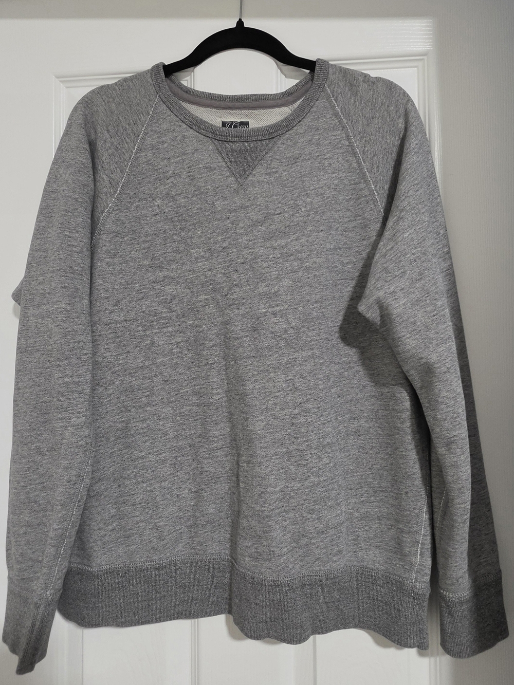 J. Crew Heather Gray Crewneck Sweatshirt- Men's Medium